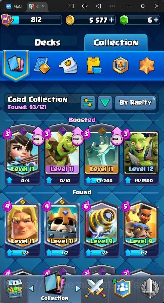 Clash Royale Accounts Mobile | KTL 11 | Trophy 6169 | 93 Card | 1 Hero | image 10