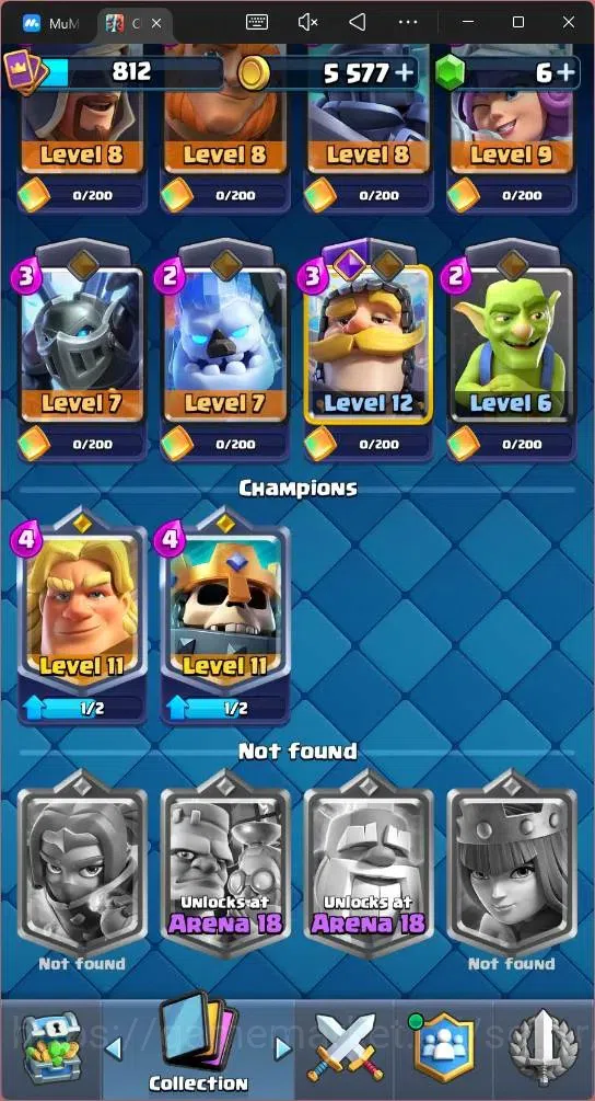 Clash Royale Accounts Mobile | KTL 11 | Trophy 6169 | 93 Card | 1 Hero | image 7