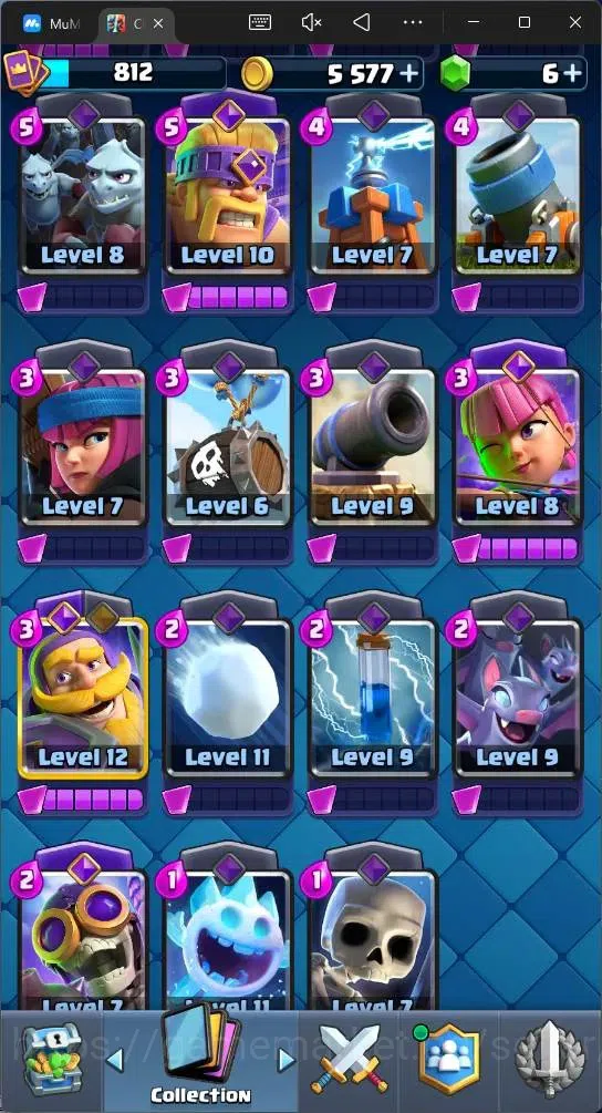 Clash Royale Accounts Mobile | KTL 11 | Trophy 6169 | 93 Card | 1 Hero | image 9