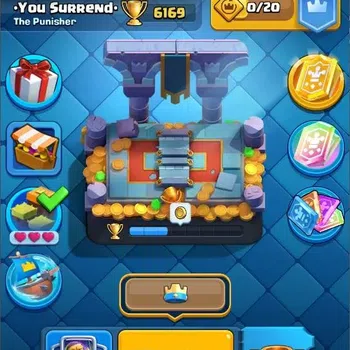 Clash Royale Others Mobile | KTL 11 | Trophy 6169 | 93 Card | 1 Hero | image 1