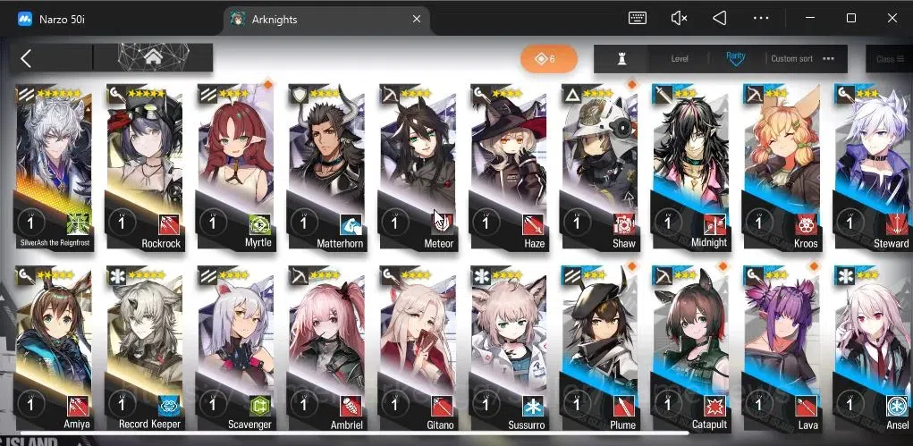 Arknights Accounts Lv 1 | Fresh Starter | 1 Limited | SilverAsh the R image 4