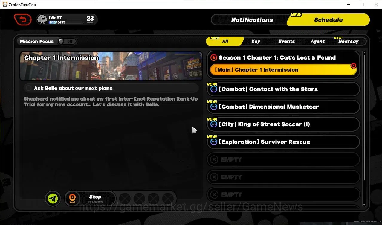 Zenless Zone Zero Accounts ASIA|IK 23|Starter S1 Ch1|4 Limited[Promeia,Trigge image 11