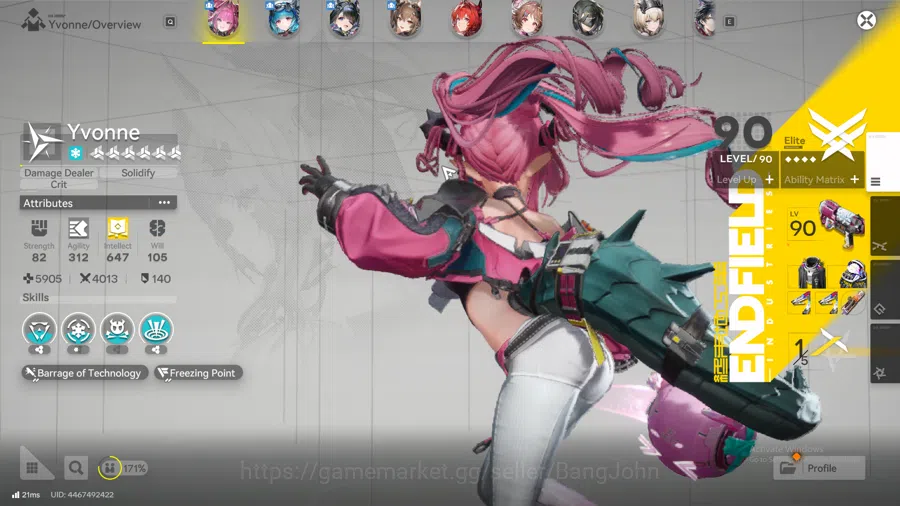 Arknights: Endfield Accounts ASIA | 4Limit+2Sign | Laevatain Sign,Yvonne P1 Sig image 2