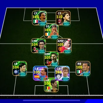 eFootball Accounts Legends & Iconic Players OVR 3230