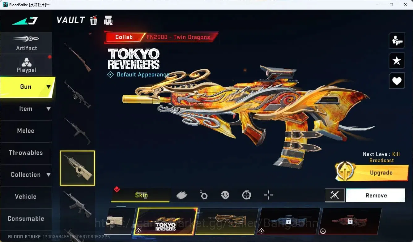 Blood Strike Accounts ASIA|ETERNAL:Desert Eagle-Scorpius|3 7DS Guns|1 EV image 10