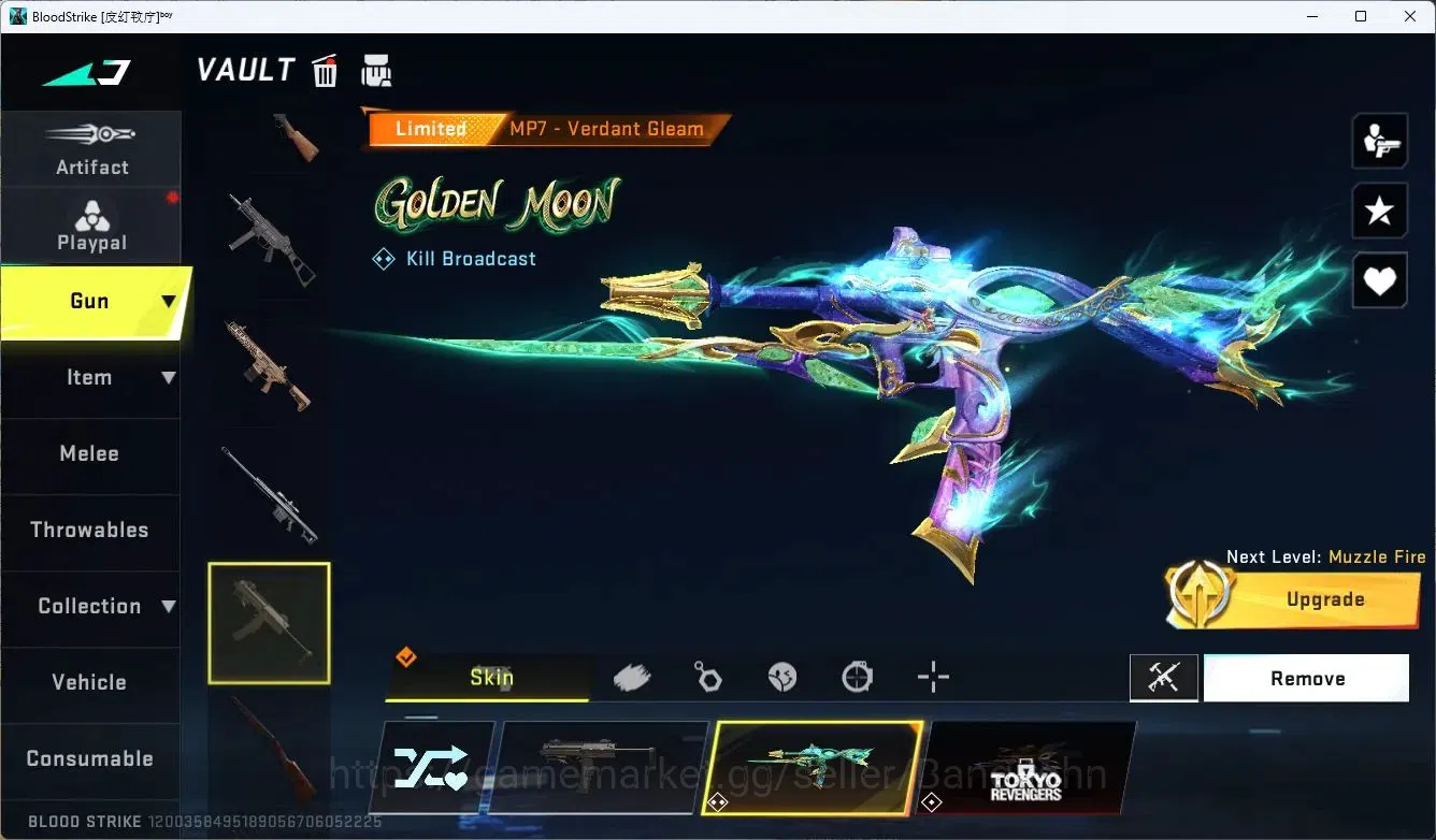 Blood Strike Accounts ASIA|ETERNAL:Desert Eagle-Scorpius|3 7DS Guns|1 EV image 12