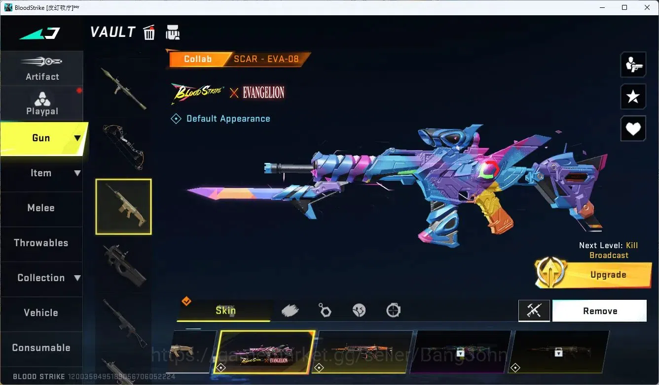 Blood Strike Accounts ASIA|ETERNAL:Desert Eagle-Scorpius|3 7DS Guns|1 EV image 6