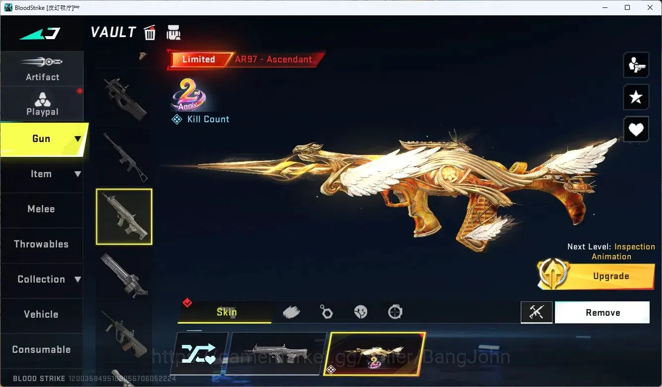 Blood Strike Accounts ASIA|ETERNAL:Desert Eagle-Scorpius|3 7DS Guns|1 EV image 7