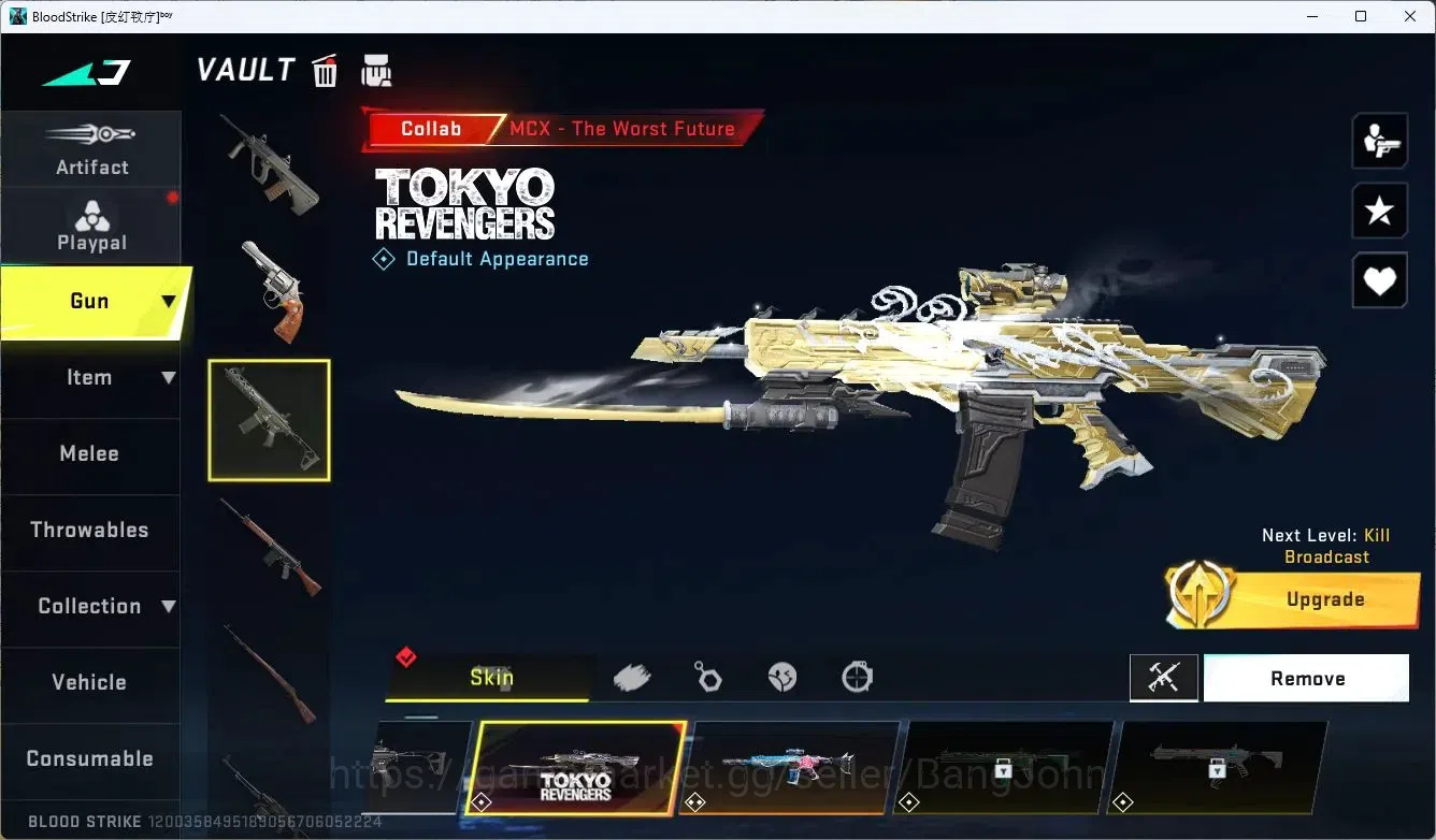 Blood Strike Accounts ASIA|ETERNAL:Desert Eagle-Scorpius|3 7DS Guns|1 EV image 8