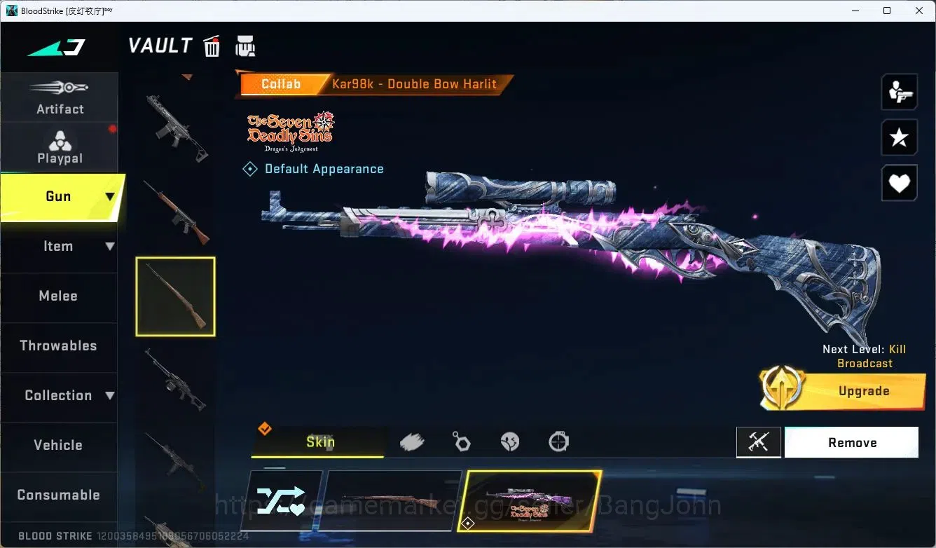 Blood Strike Accounts ASIA|ETERNAL:Desert Eagle-Scorpius|3 7DS Guns|1 EV image 9