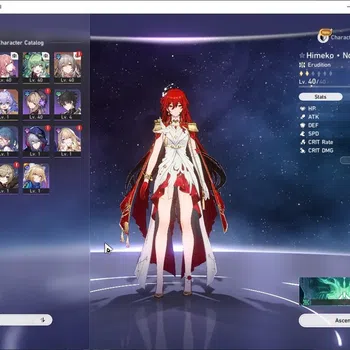 Honkai Star Rail Accounts Others Asia|TL 30|3 Limited|Himeko:Nova,Gilgamesh,Huohuo + 1 Standard Bailu|Female