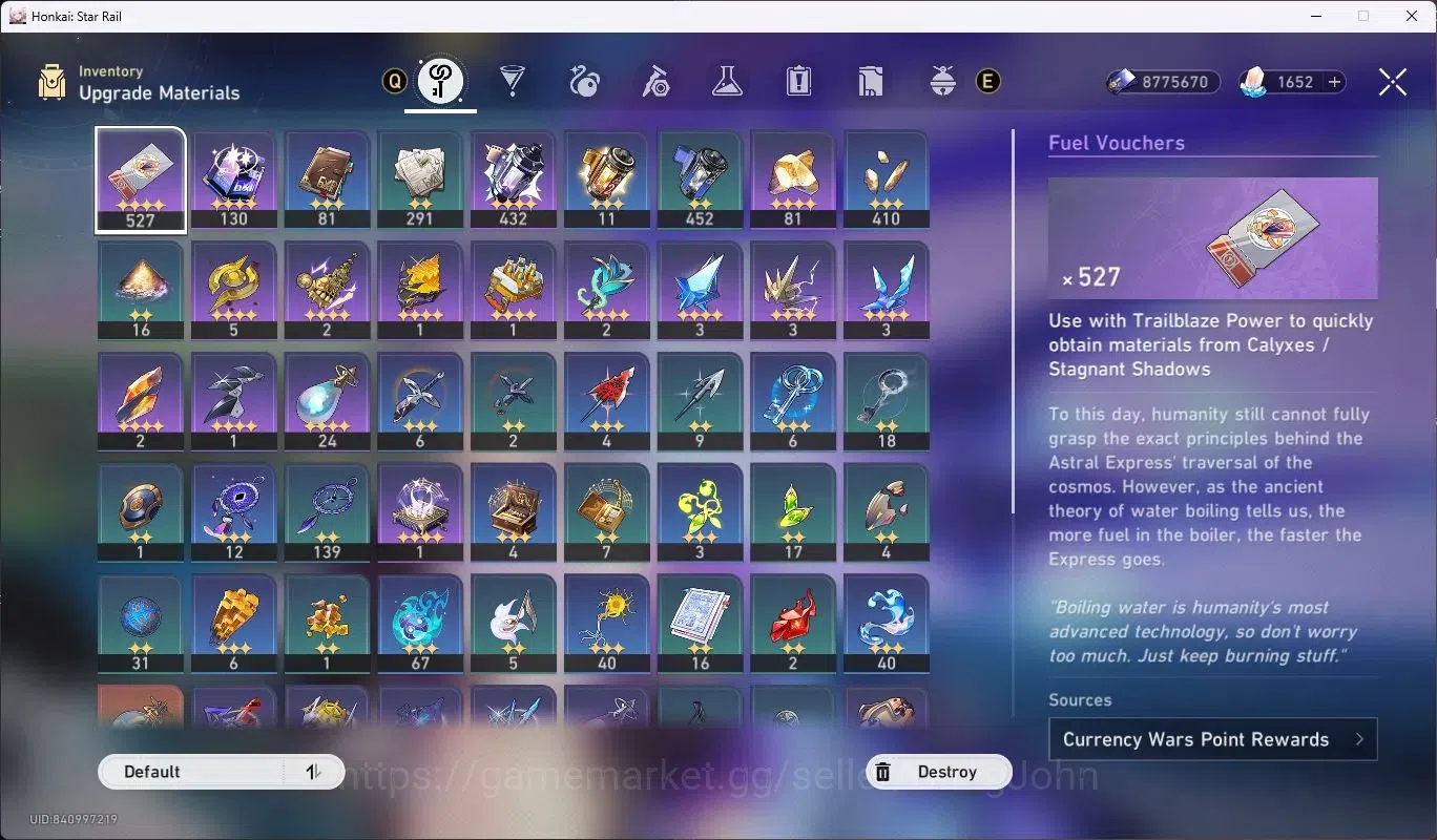 Honkai Star Rail Accounts ASIA|TL 66|11 Limited [SilverWolfE2,Yao Guang,Ashv image 10