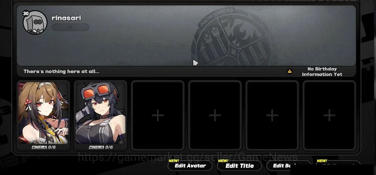 Zenless Zone Zero Accounts Starter ASIA|IK 30|1 Limited [Ye Shunguang] +1Standard (Grace)|1S Bangboo|MC Belle|Take 4