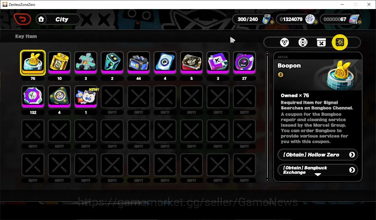 Zenless Zone Zero Accounts Starter ASIA|IK 30|1 Limited [Ye Shunguang] +1Standard (Grace)|1S Bangboo|MC Belle|Take 9