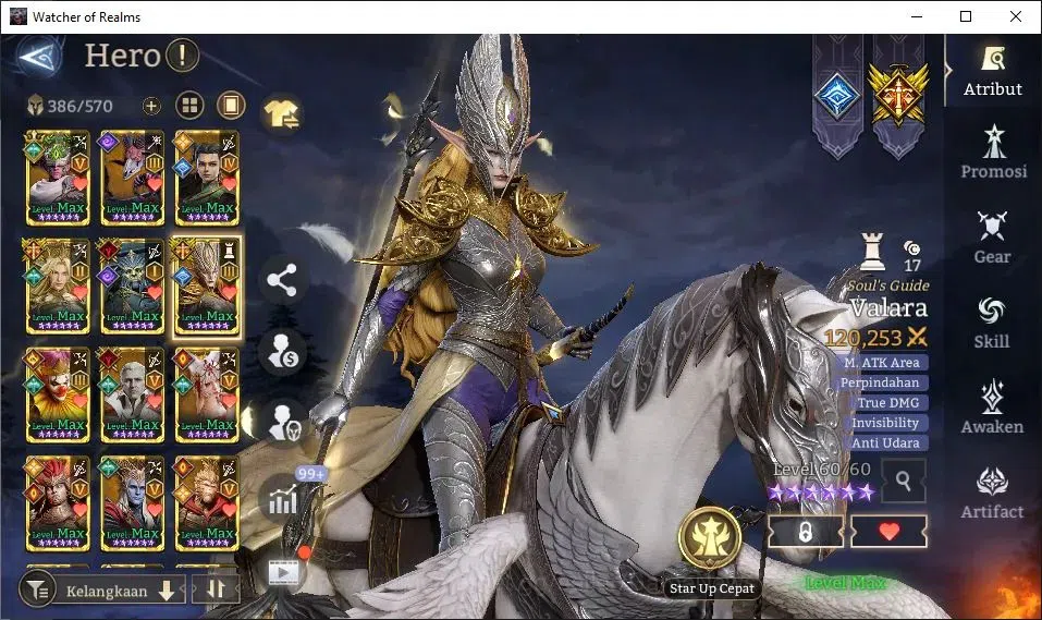 Watcher of Realms Accounts GLOBAL 60x|16M Power|15 Lord[LadyAlexA2,OrenA1,Pra image 13
