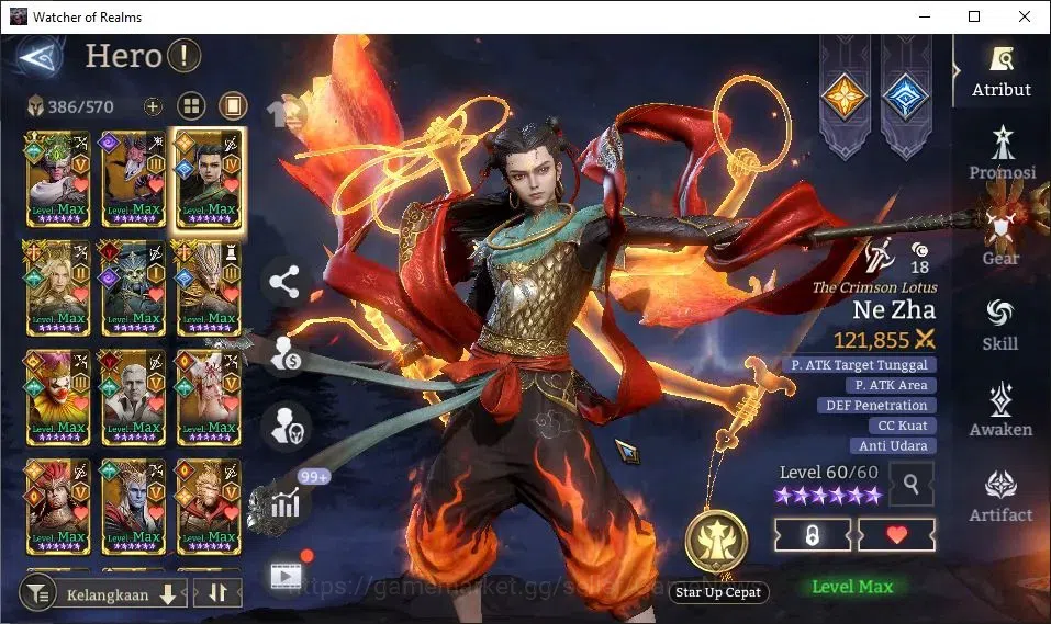 Watcher of Realms Accounts GLOBAL 60x|16M Power|15 Lord[LadyAlexA2,OrenA1,Pra image 15