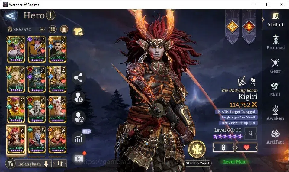 Watcher of Realms Accounts GLOBAL 60x|16M Power|15 Lord[LadyAlexA2,OrenA1,Pra image 16