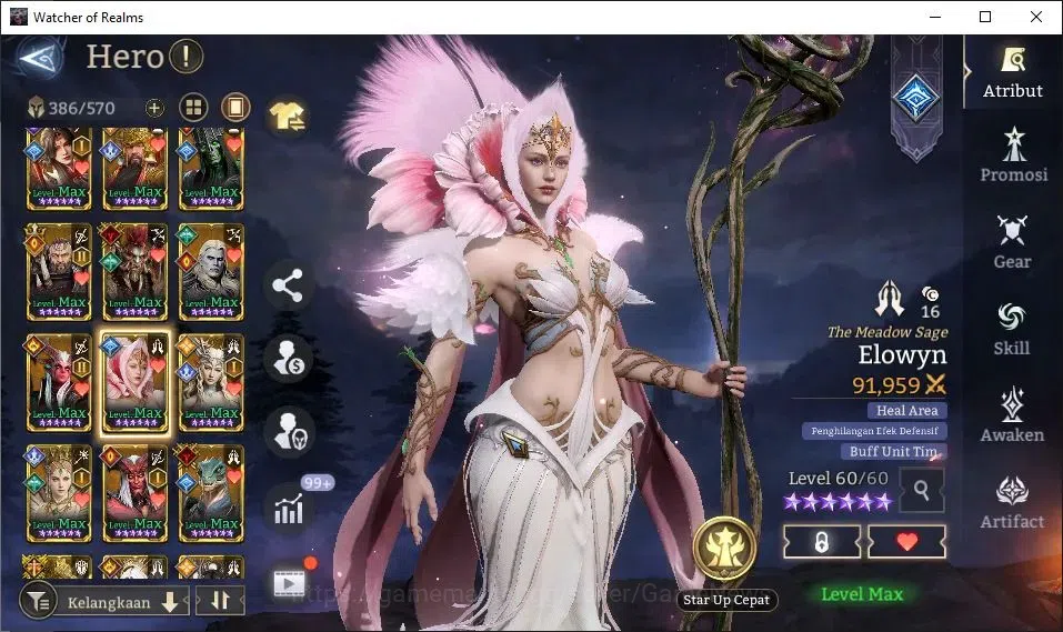 Watcher of Realms Accounts GLOBAL 60x|16M Power|15 Lord[LadyAlexA2,OrenA1,Pra image 19