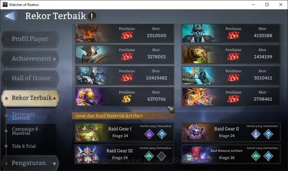 Watcher of Realms Accounts GLOBAL 60x|16M Power|15 Lord[LadyAlexA2,OrenA1,Pra image 7