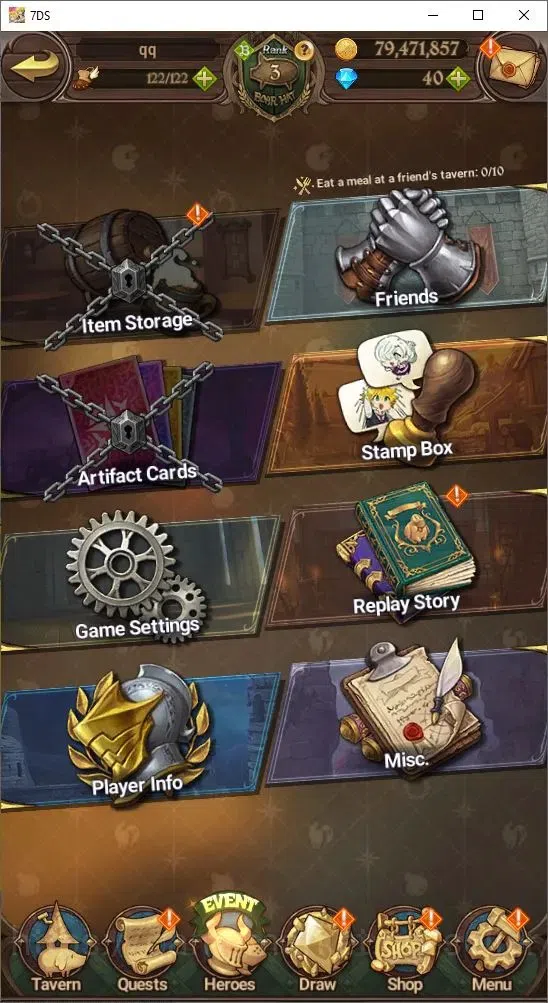 The Seven Deadly Sins: Grand Cross Accounts Starter Globa Starter|531,342 Power| 1LR (Eli) |1UR (DKMeliodas)|40Diamond 1