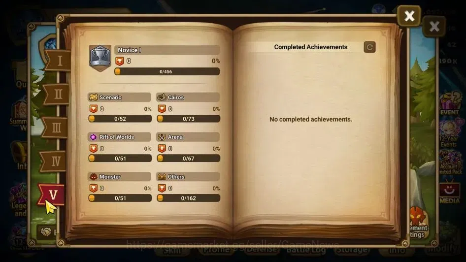 Summoners War: Sky Arena Accounts Starter GLOBAL|Lv 25|Fresh Starter|46 TSP + 19 LDSP + 1488 US + 8 MS |1 7