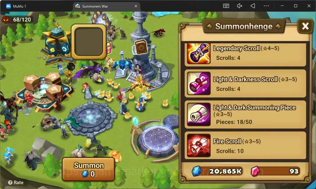Summoners War: Sky Arena Accounts GLOBAL | NB 5 TESHAR,Starter Gacha 115 12Y+160 11Y image 4