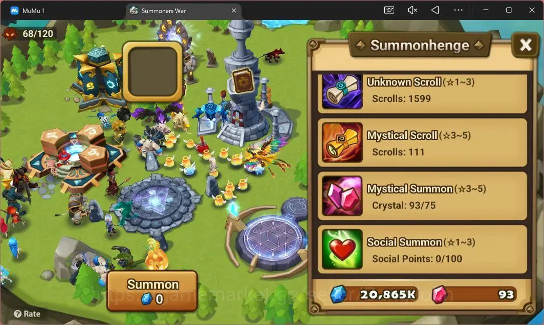 Summoners War: Sky Arena Accounts GLOBAL | NB 5 TESHAR,Starter Gacha 115 12Y+160 11Y image 5