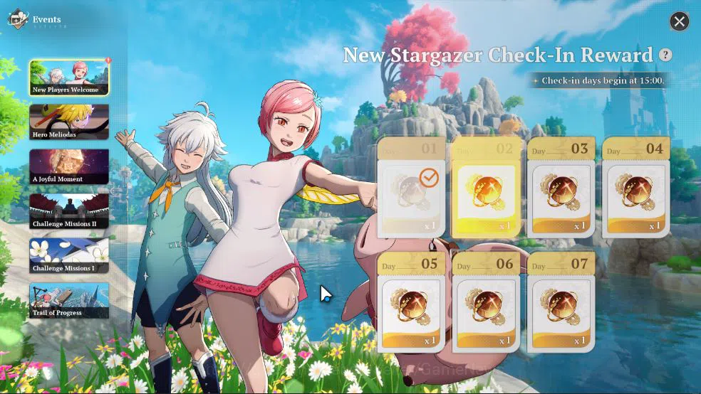 The Seven Deadly Sins: Origin Accounts [EU] Fresh Starter Lv 2 | 2 SSR | Meliodas, Guila, image 15