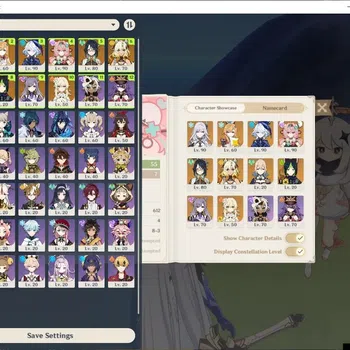 Genshin Impact Accounts Others Asia|AR 55|Semi Prem Skirk|6 Limited + 3(*5