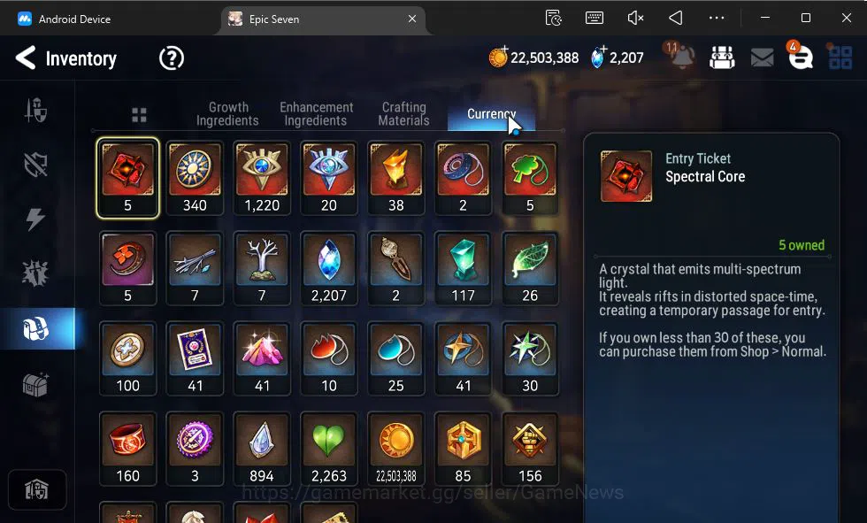 Epic Seven Accounts GLOBAL Unverif|NewEra|13 ML(Rhianna and Luciella,L image 15