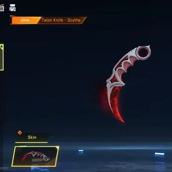 Blood Strike Accounts Collab Skin ASIA|Meele Ultra Talon Knife Scythe|Collab AOT M4A1 Battle of Faith|Ultra Galil Knight,MP7