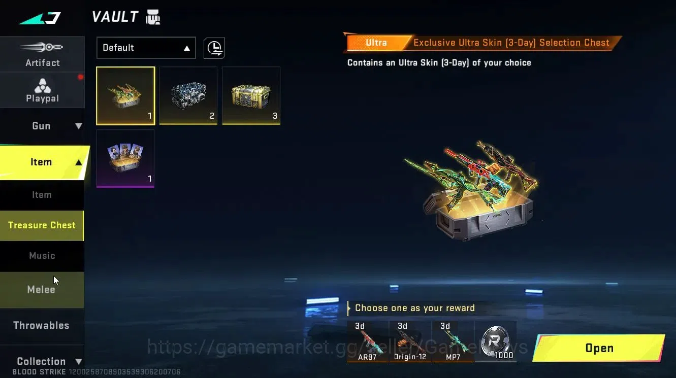 Blood Strike Accounts ASIA|ULTRA [SCAR-Force of Nature]|Legendary [Origi image 7