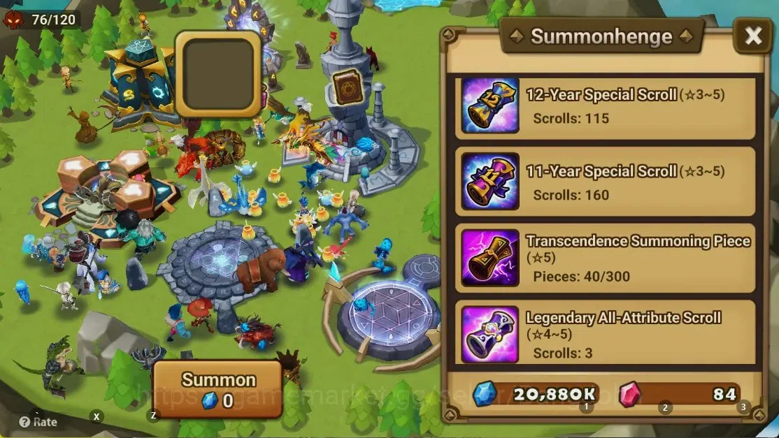 Summoners War: Sky Arena Accounts GLOBAL | NB 5 TESHAR,Starter Gacha 115 12Y+160 11Y image 3