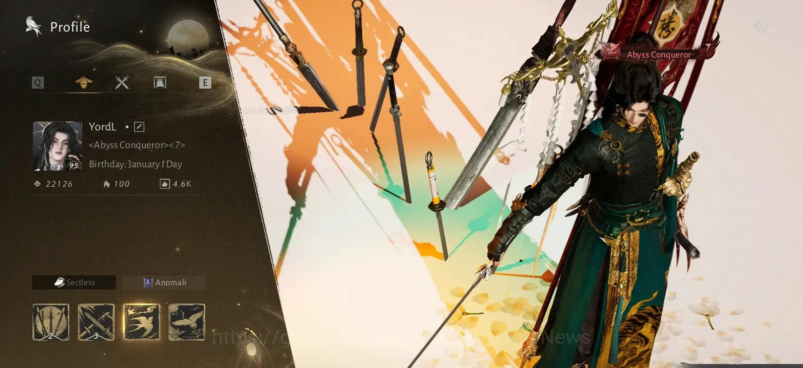 Where Winds Meet Accounts Global|Lv 95|GS 31K|2HC USED|CloudsRepose, Dominan image 1