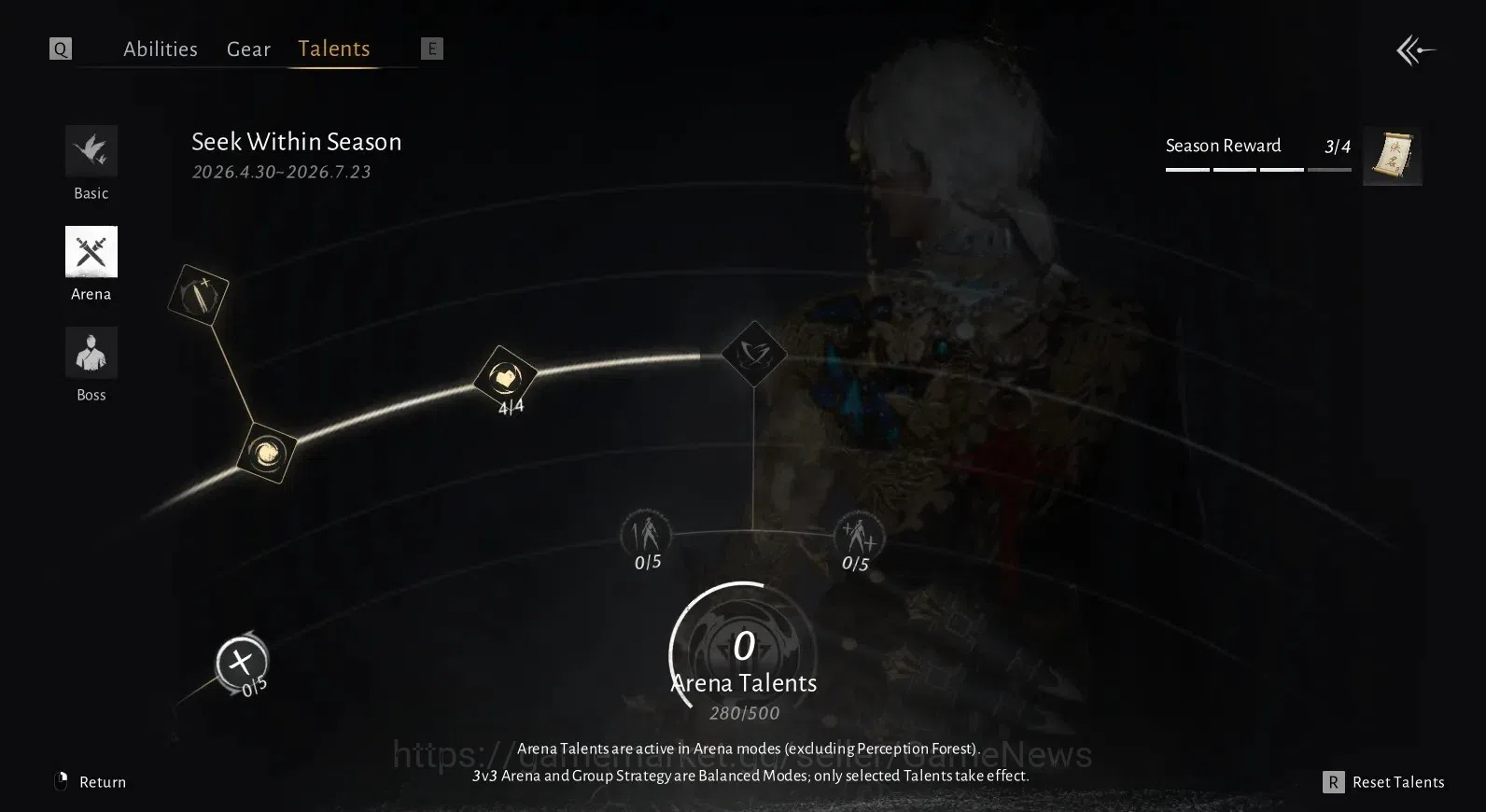Where Winds Meet Accounts Global|Lv 95|GS 31K|2HC USED|CloudsRepose, Dominan image 17