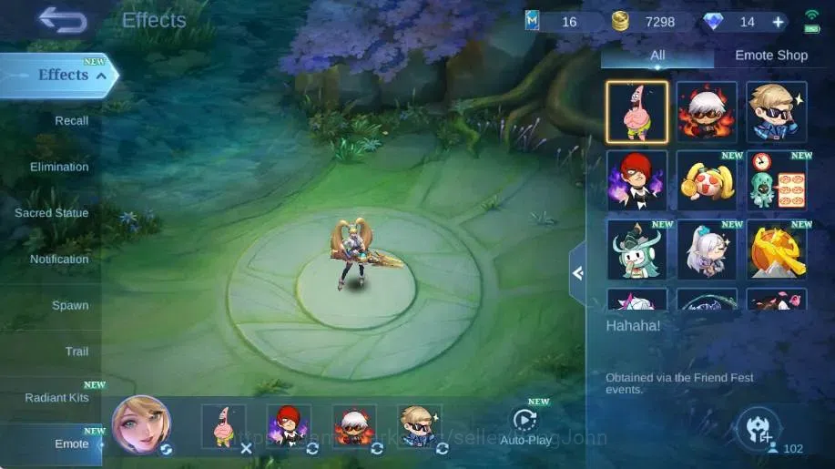 Mobile Legends: Bang Bang Accounts Global|Skin 197|Renowned|KOF Karina,Sanrio Angela+ image 13