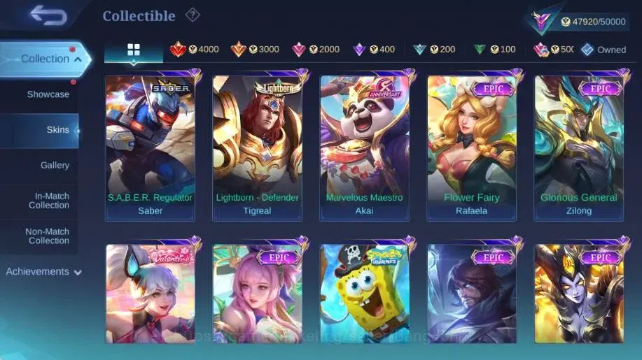 Mobile Legends: Bang Bang Accounts Global|Skin 197|Renowned|KOF Karina,Sanrio Angela+ image 6
