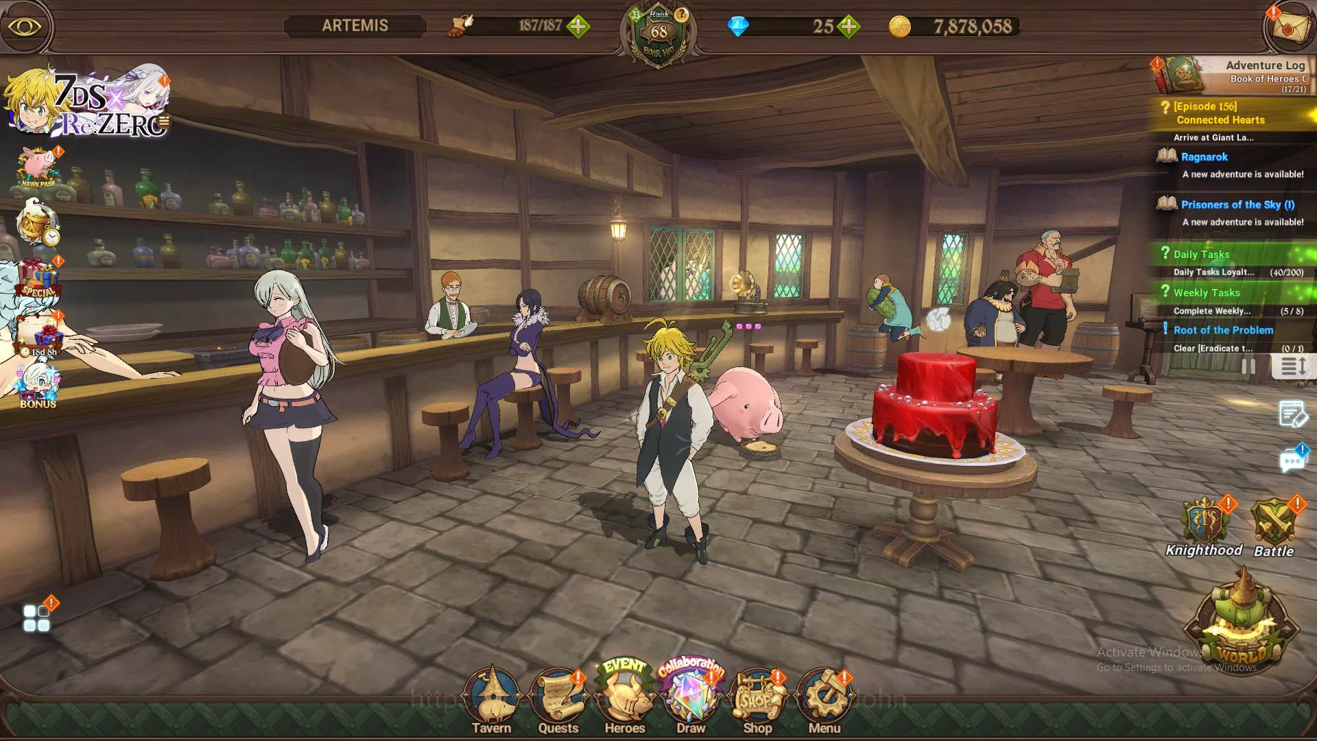 The Seven Deadly Sins: Grand Cross Accounts GLOBAL|4M CC|4LR Roxy,Eliz,Reinhard3/6,Helbram|8 C image 16