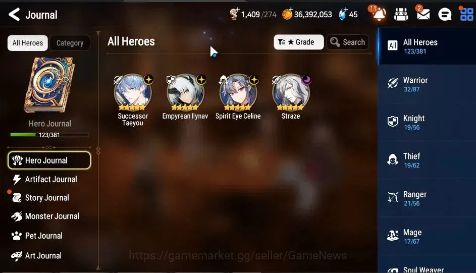 Epic Seven Accounts GLOBAL Unverif|New Era|4 ML(EIlynav,Straze,STaeyou image 4