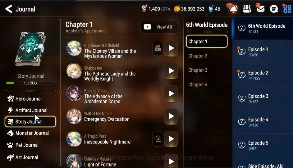 Epic Seven Accounts GLOBAL Unverif|New Era|4 ML(EIlynav,Straze,STaeyou image 5