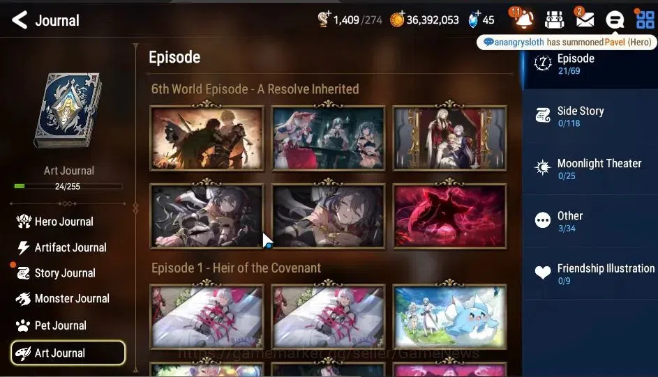 Epic Seven Accounts GLOBAL Unverif|New Era|4 ML(EIlynav,Straze,STaeyou image 9