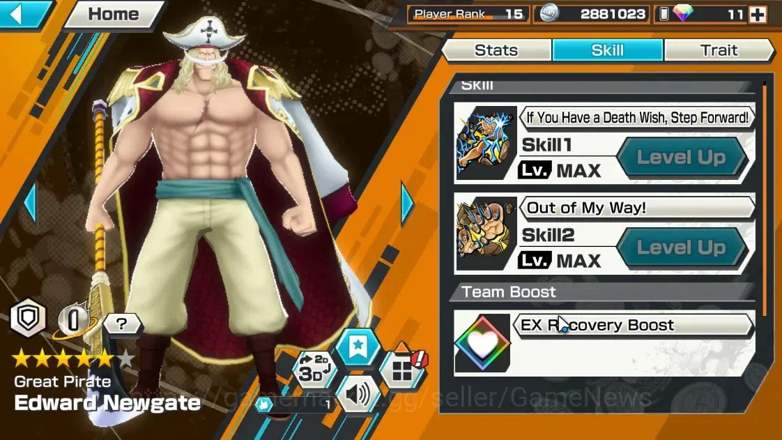One Piece Bounty Rush Accounts Global|6 EX|T5E St.Ethanbaron V.Nusjuro,WI Trafalg image 8