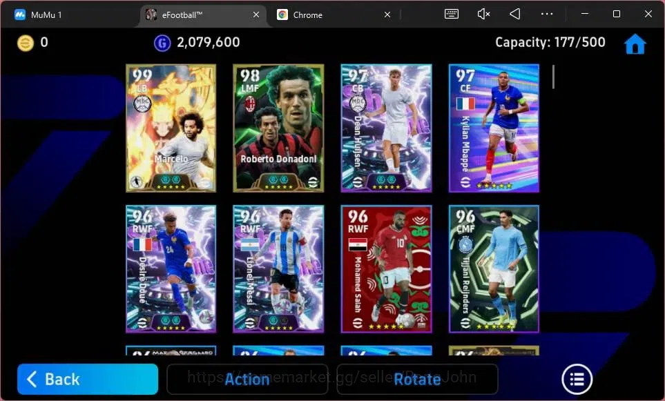 eFootball Accounts ANDROID|PW 3114|Epc Marcelo CollabNaruto|Epc Rober image 5