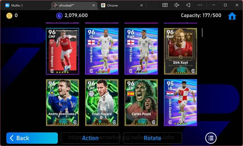 eFootball Accounts ANDROID|PW 3114|Epc Marcelo CollabNaruto|Epc Rober image 6