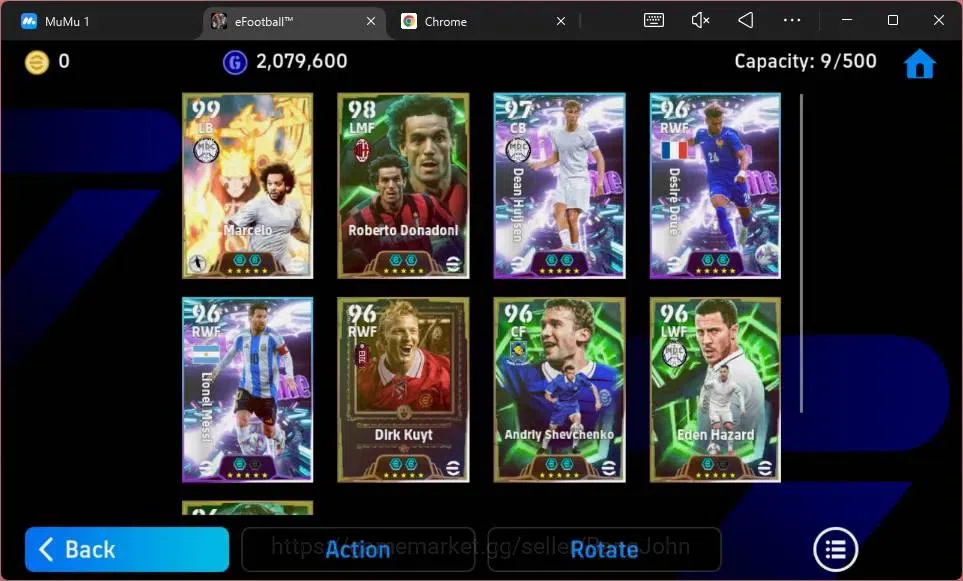 eFootball Accounts ANDROID|PW 3114|Epc Marcelo CollabNaruto|Epc Rober image 8