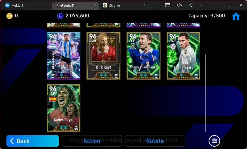 eFootball Accounts ANDROID|PW 3114|Epc Marcelo CollabNaruto|Epc Rober image 9