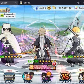 Bleach: Brave Souls Accounts Starter Global |72K BP+8K Orb|Fresh Story|Genryusai TYBW26|Ichigo TYBW25,DT|Byakuya