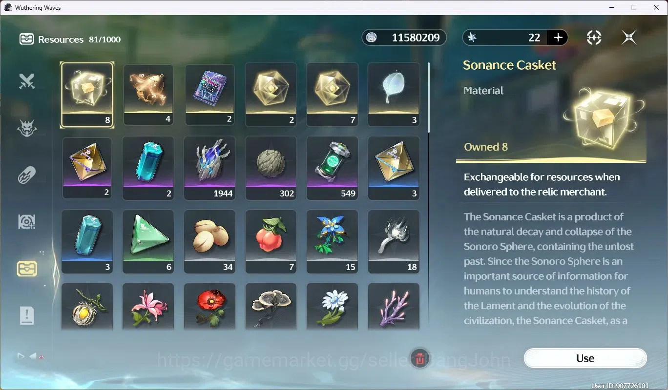 Wuthering Waves Accounts SEA|UL 53|Rank 6|2 Char Limit [Cartethyia RC4+(Sig image 10