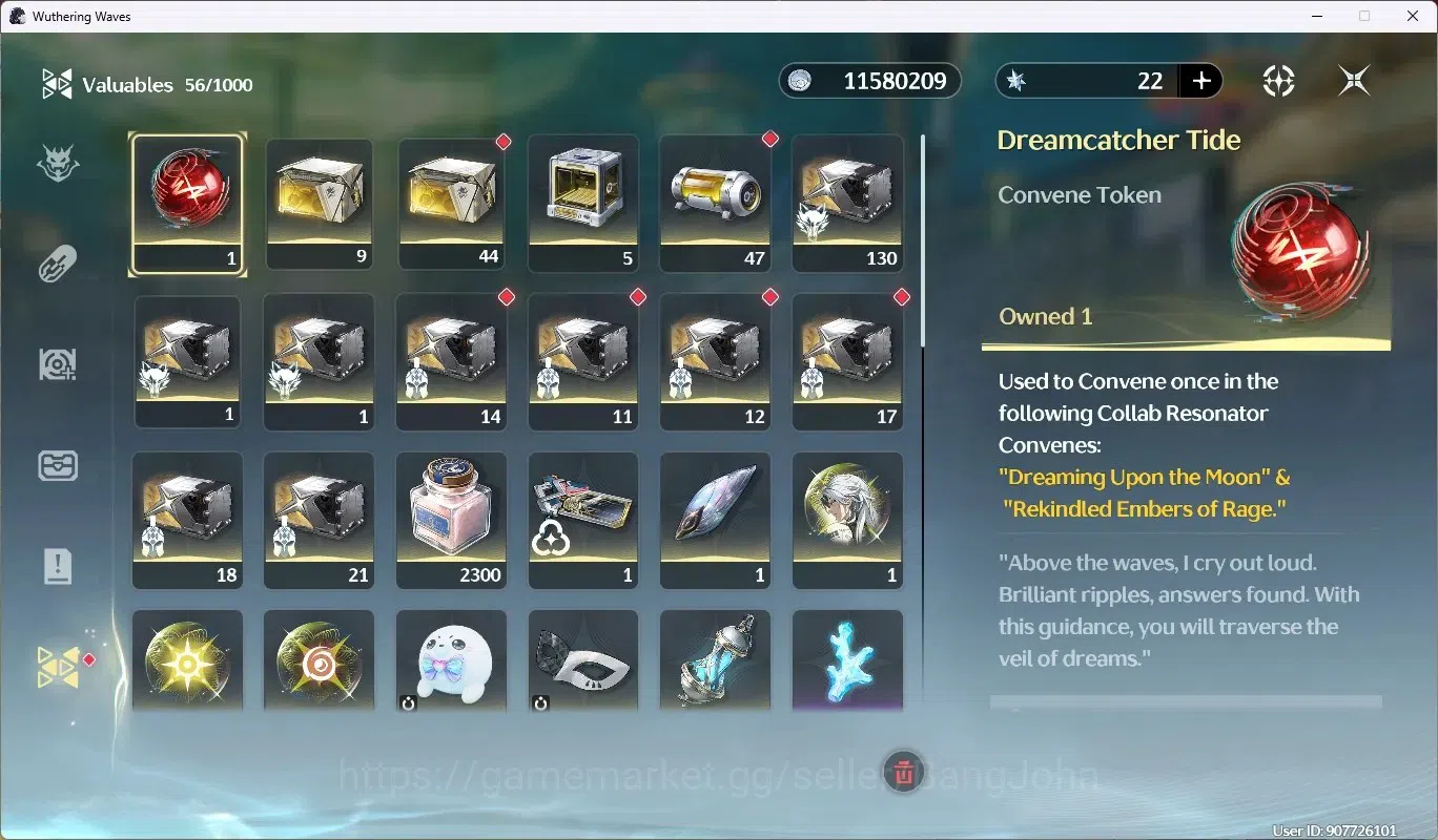 Wuthering Waves Accounts SEA|UL 53|Rank 6|2 Char Limit [Cartethyia RC4+(Sig image 12