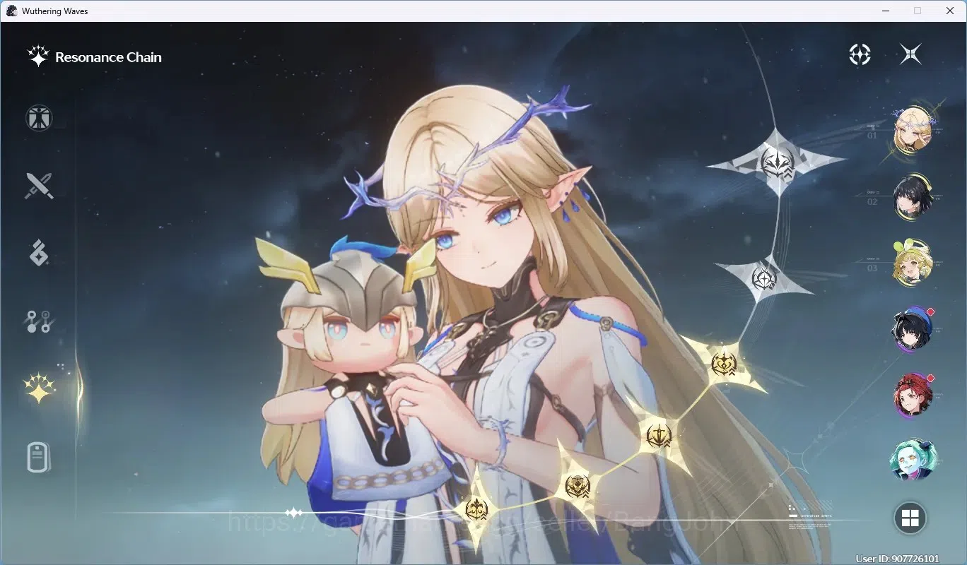 Wuthering Waves Accounts SEA|UL 53|Rank 6|2 Char Limit [Cartethyia RC4+(Sig image 3